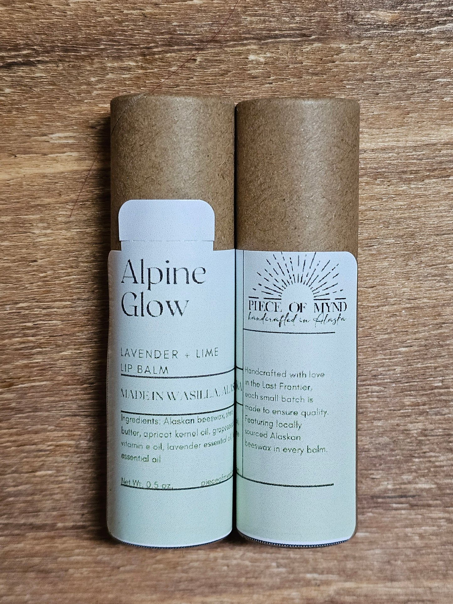 Alpine Glow | Lavender + Lime | Lip Balm