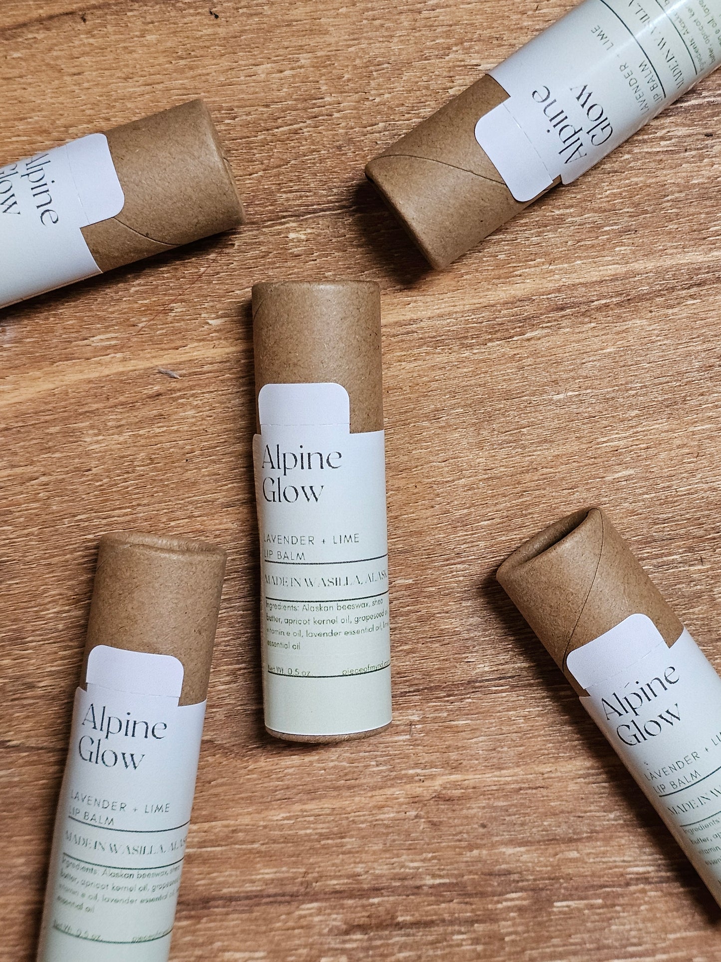 Alpine Glow | Lavender + Lime | Lip Balm