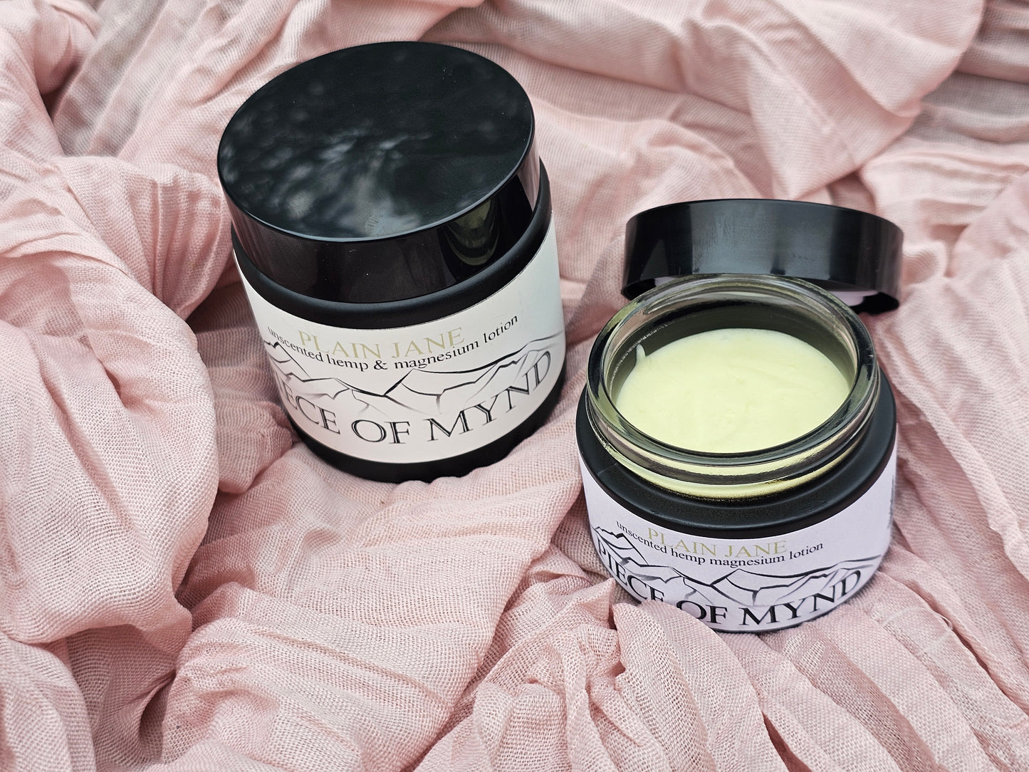 Plain Jane | Unscented | Hemp + Magnesium Lotion