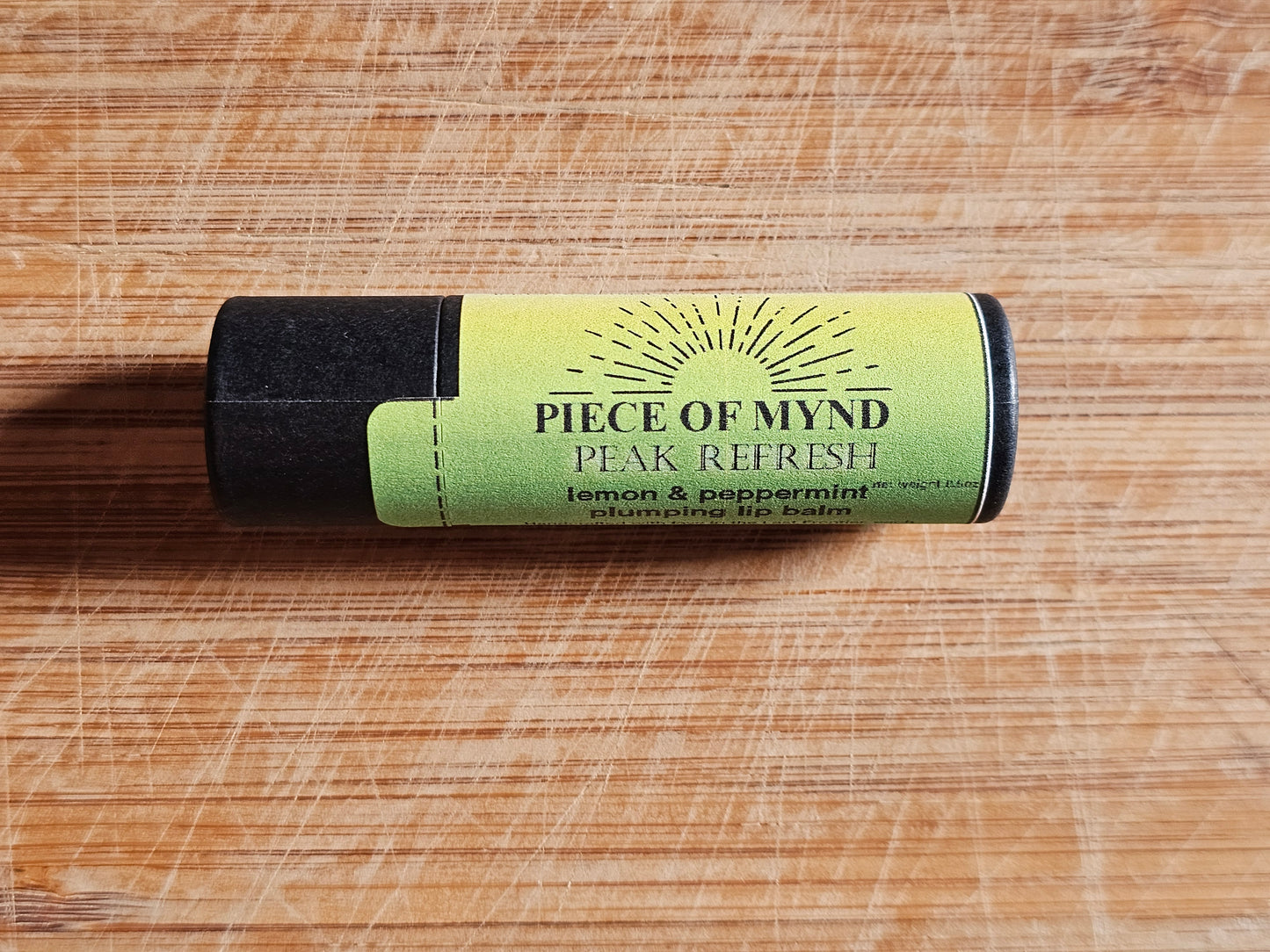 Peak Refresh | Lemon + Peppermint | Plumping Lip Balm