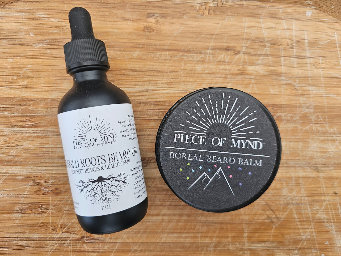 The Rugged Boreal Set | Rugged Roots Beard Oil + Boreal Beard Balm