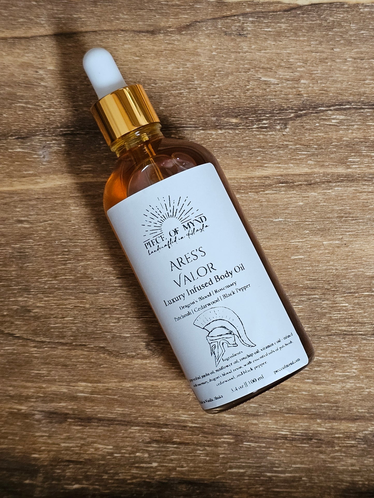 Ares's Valor | Dry Body Oil