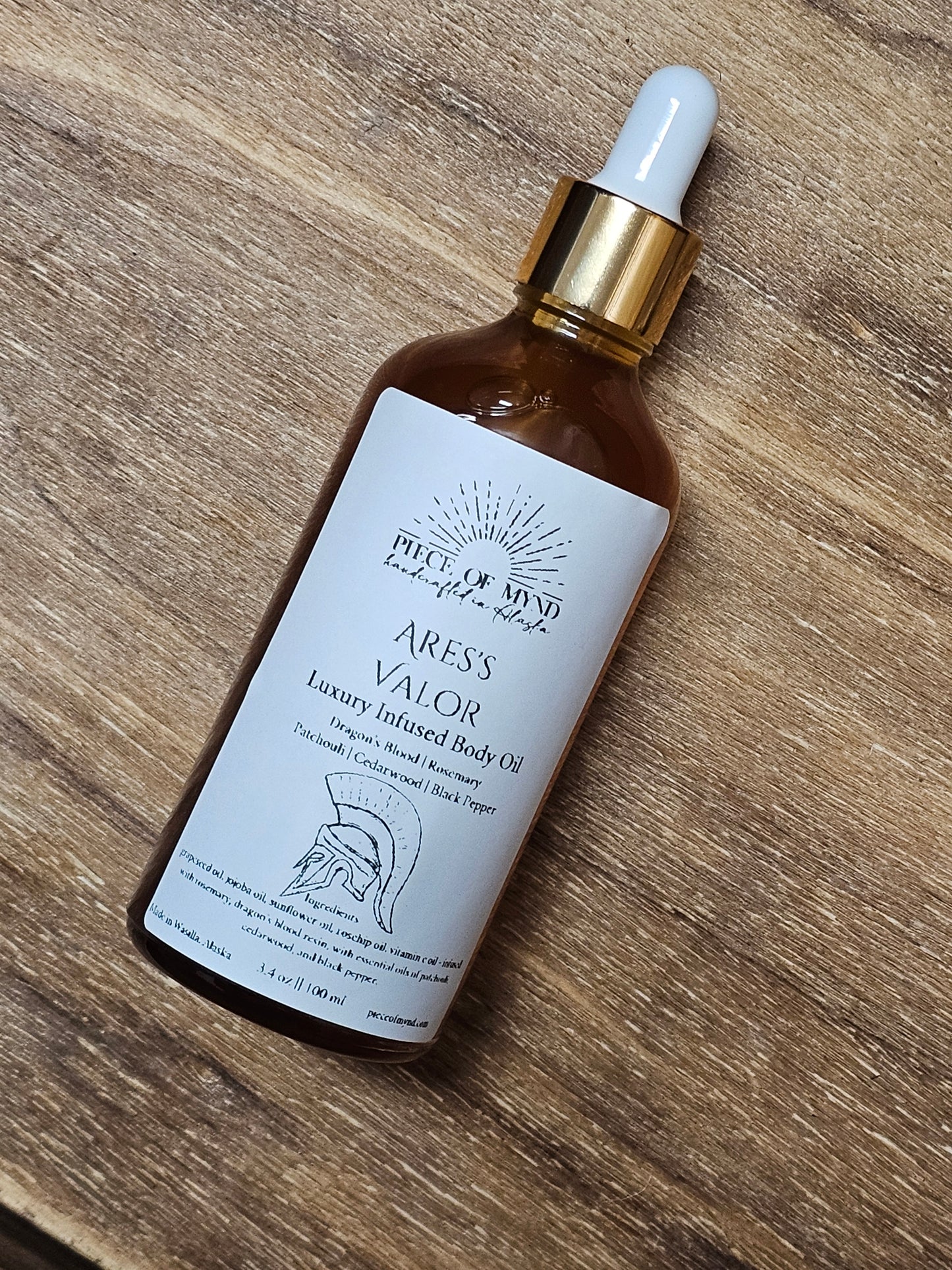 Ares's Valor | Dry Body Oil