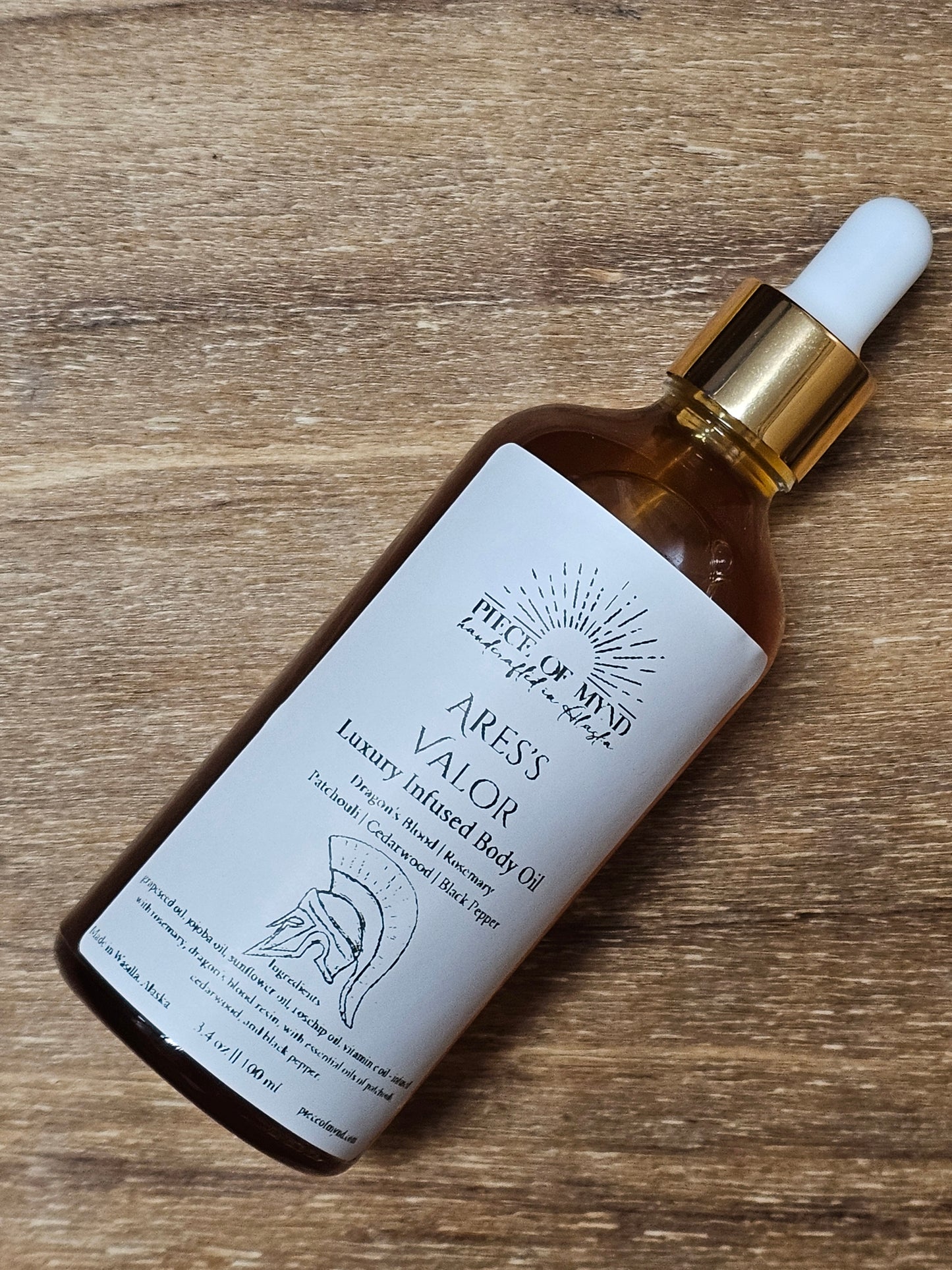 Ares's Valor | Dry Body Oil