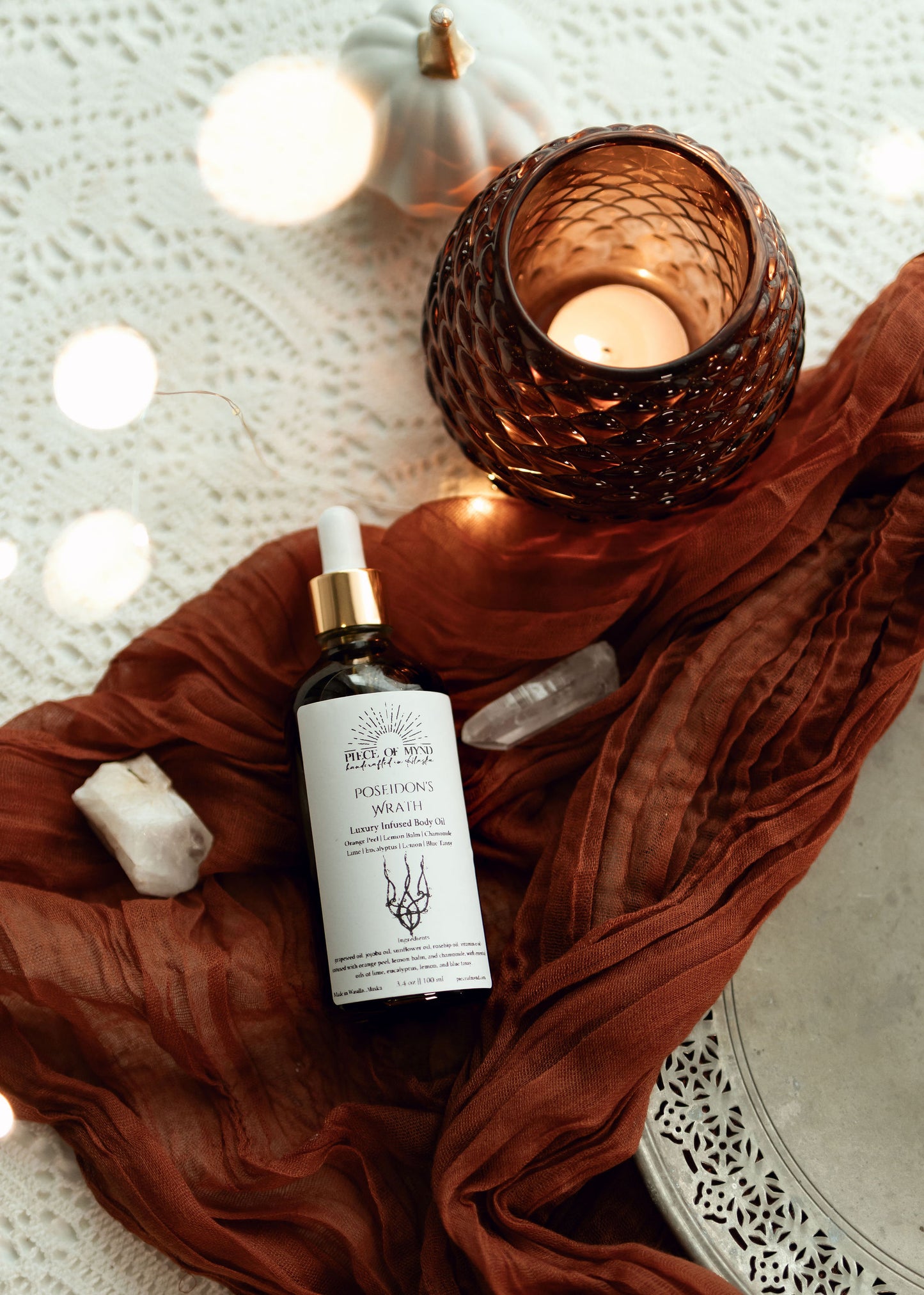 Poseidon's Wrath | Dry Body Oil