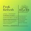 Peak Refresh | Lemon + Peppermint | Plumping Lip Balm