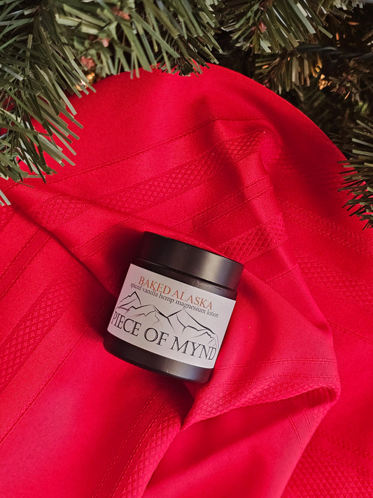 Baked Alaska | Spiced Vanilla | Hemp + Magnesium Lotion