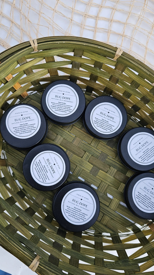 Bug Dope Balm | Natural Insect Deterrent | Bug Bite Itch Soothing Balm
