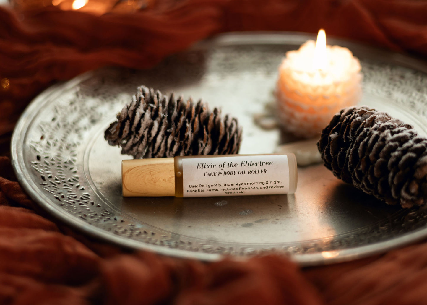 Elixir of the Eldertree | Frankincense Infused Undereye Roller
