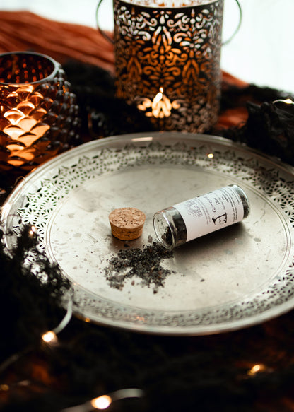 Graveyard Dirt | Seasonal Samhain Ritual Bath Soak | Halloween Bath Soak | Frankincense + Vetiver + Myrrh