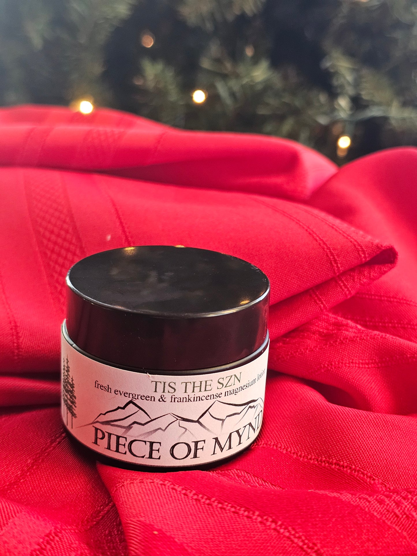 Tis the Szn | Evergreen + Frankincense | Seasonal Magnesium Lotion