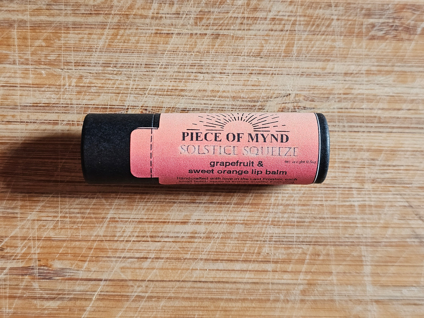 Solstice Squeeze | Grapefruit + Sweet Orange Lip Balm