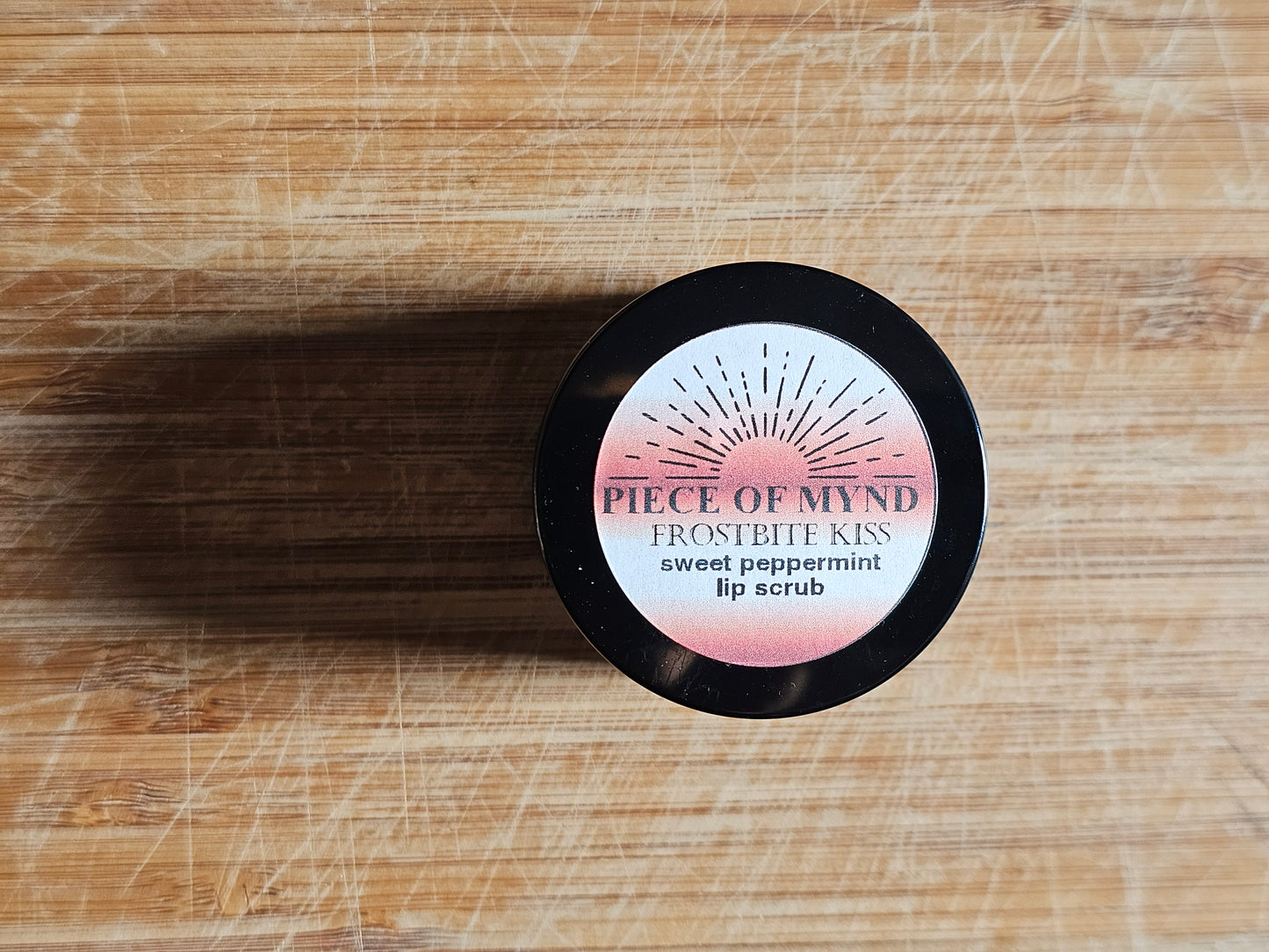 Frostbite Kiss | Seasonal Lip Scrub | Peppermint + Vanilla
