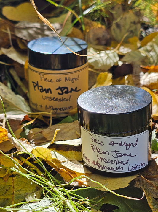 Plain Jane - Unscented Hemp + Magnesium Lotion