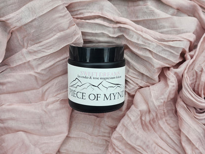Sweet Dreams | Lavender + Rose | Magnesium Lotion