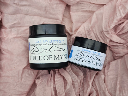 Booberry Cheesecake | Blueberry Pumpkin + Vanilla | Magnesium Lotion