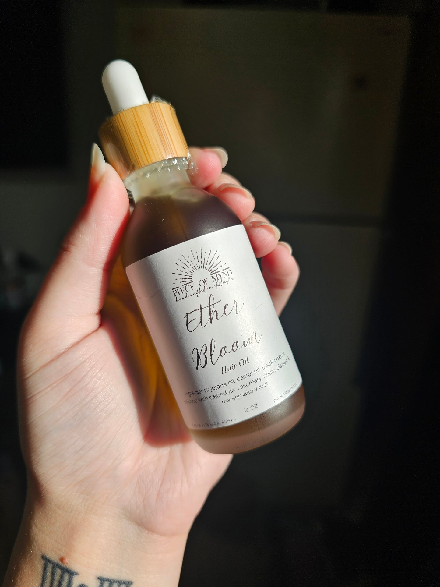 Ether Bloom Hair Oil | Herbal Infused Hair Oil
