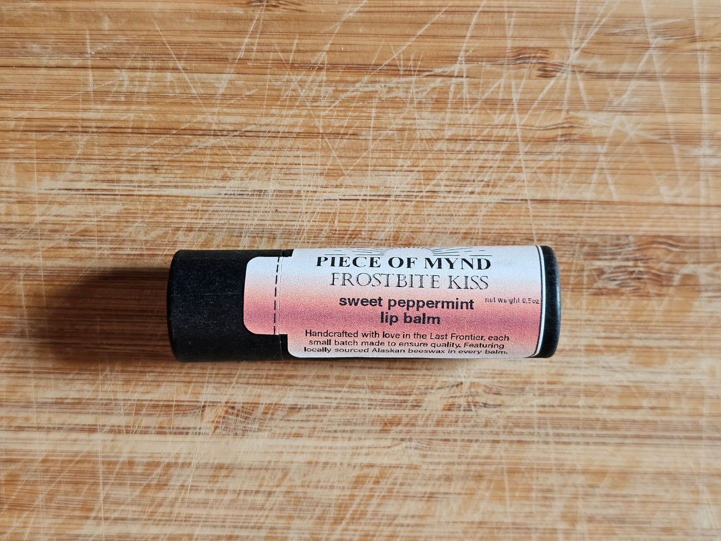 Frostbite Kiss | Seasonal Lip Balm | Peppermint + Vanilla